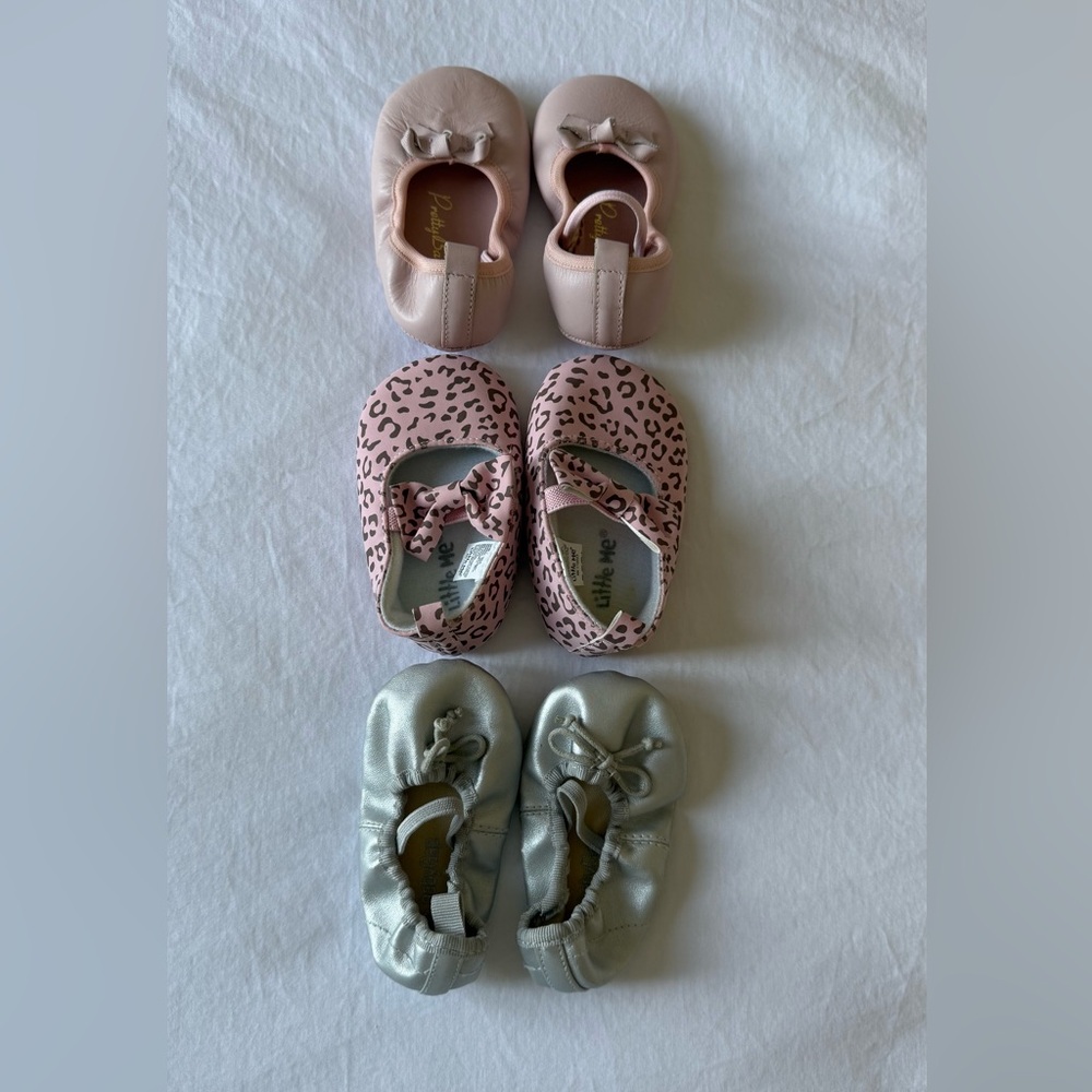 GAP Pink Leopard Baby Shoes